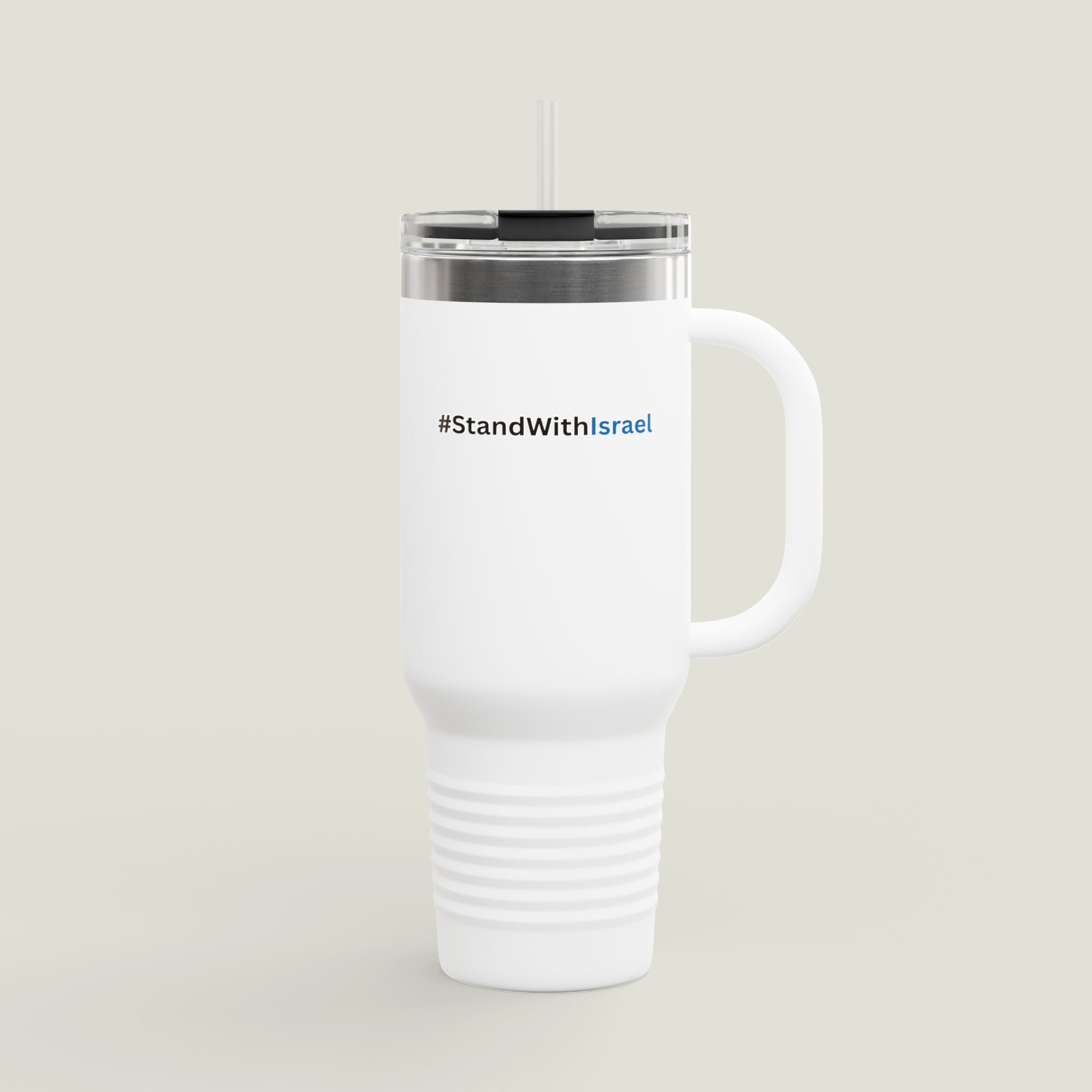#StandWithIsrael Insulated Travel Mug