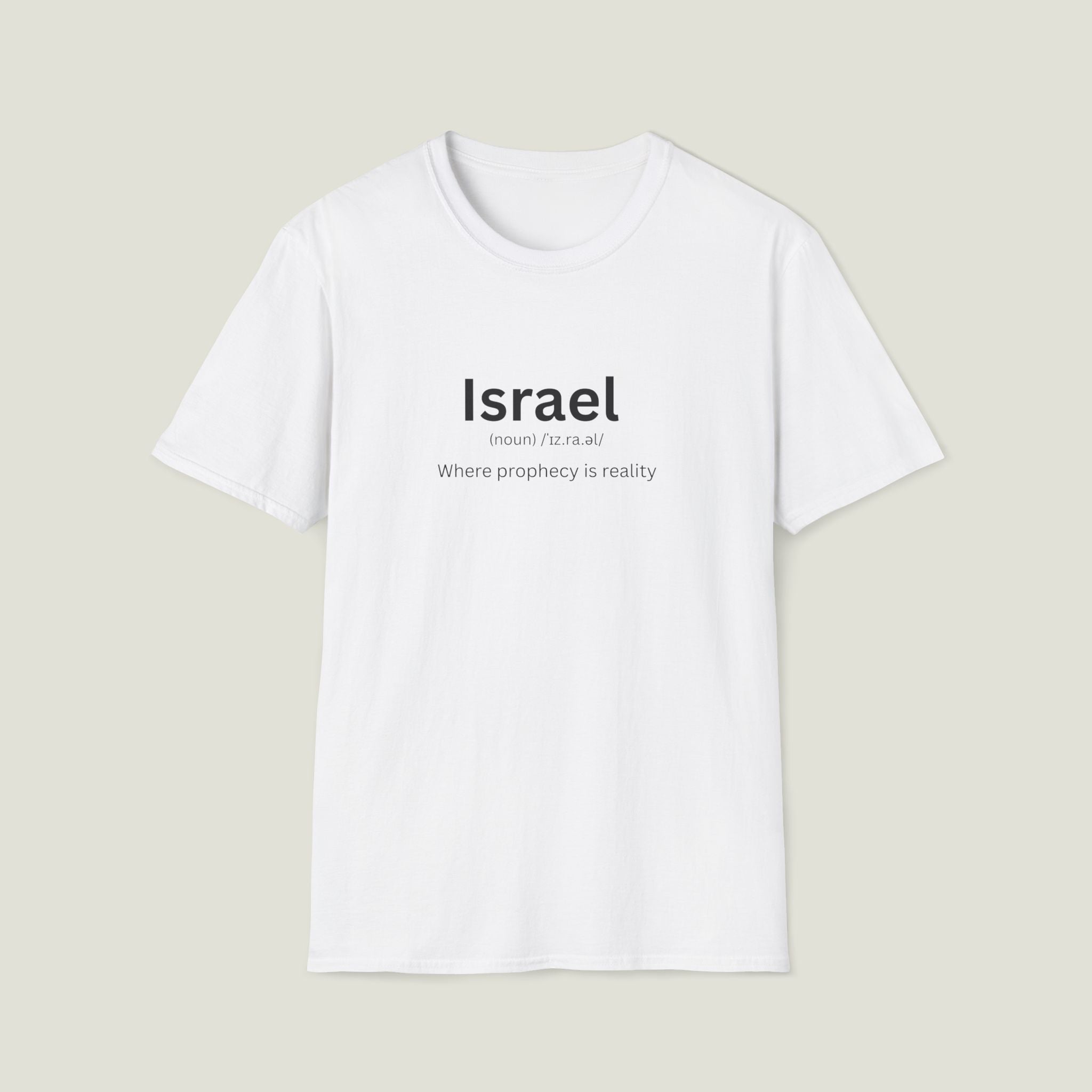 Israel Noun Unisex Tee