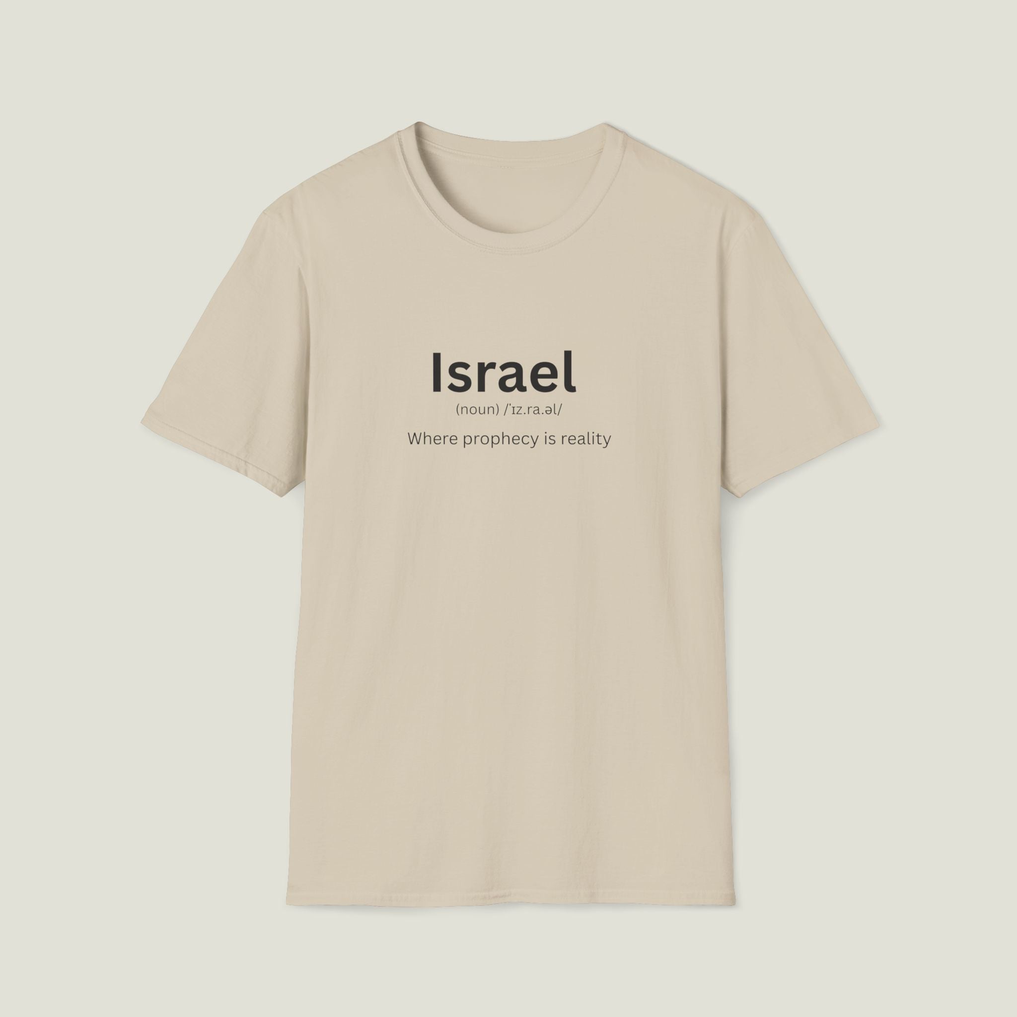 Israel Noun Unisex Tee