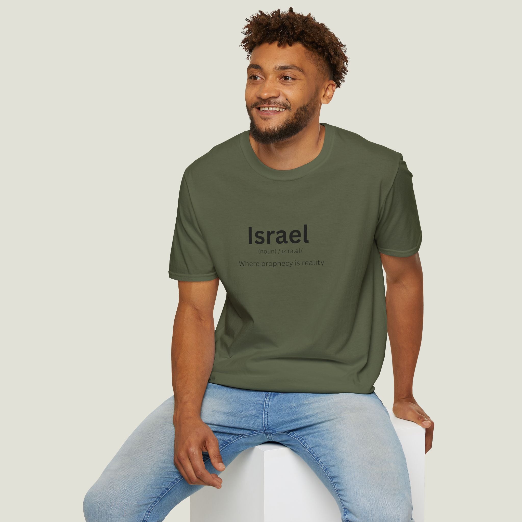 Israel Where prophecy is reality,  Unisex T-shirt