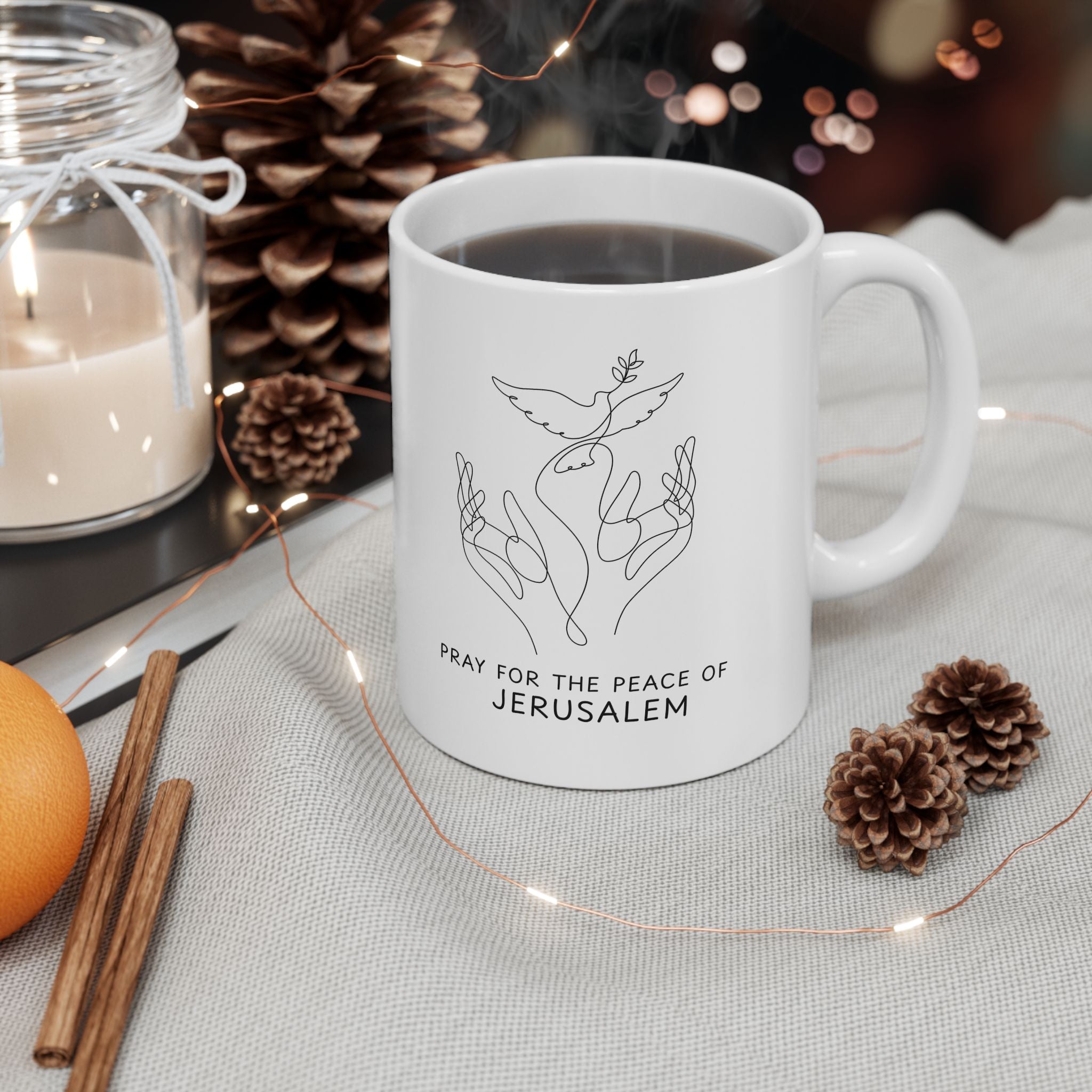 PPOJ  Dove Mug