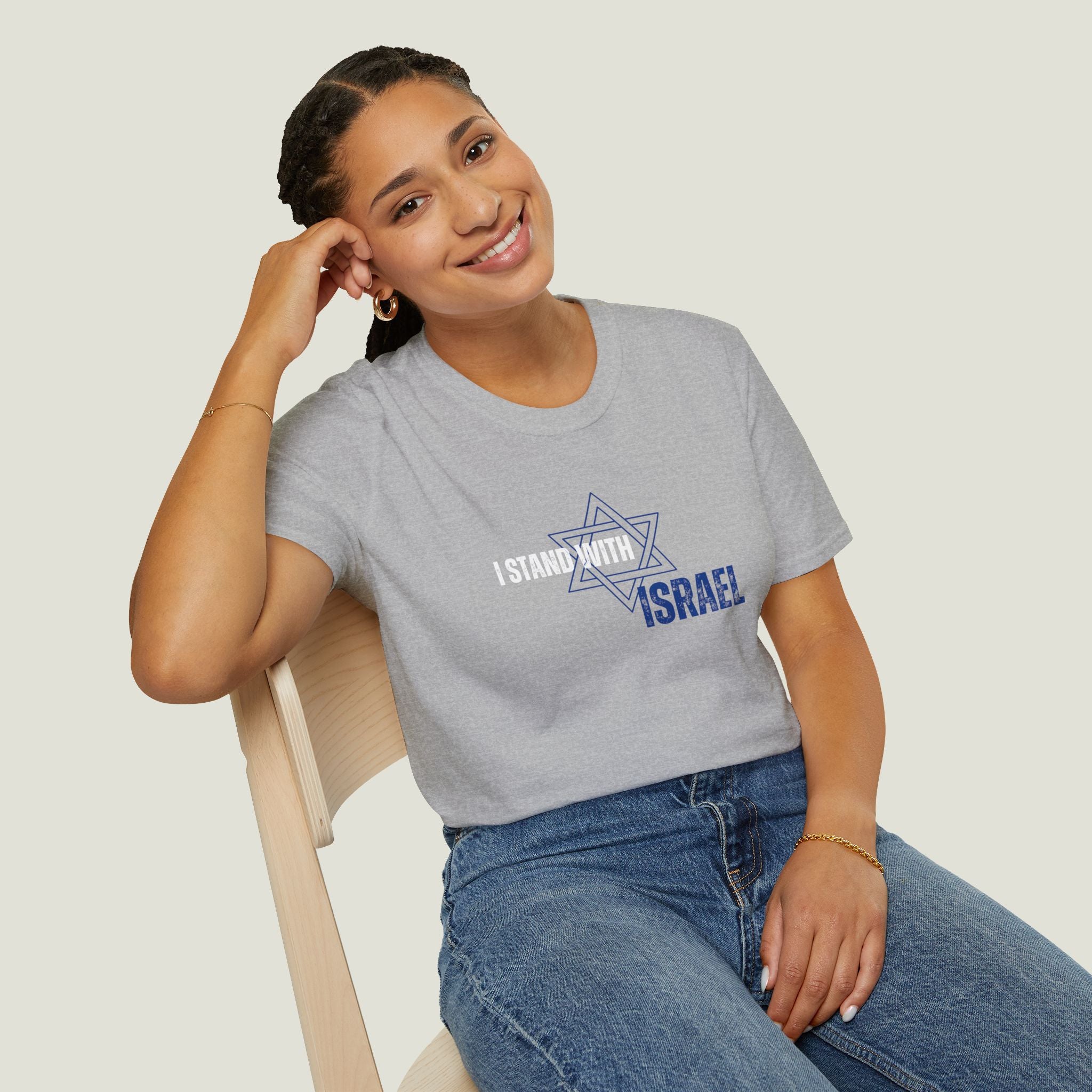 I Stand With Israel, Unisex T-Shirt