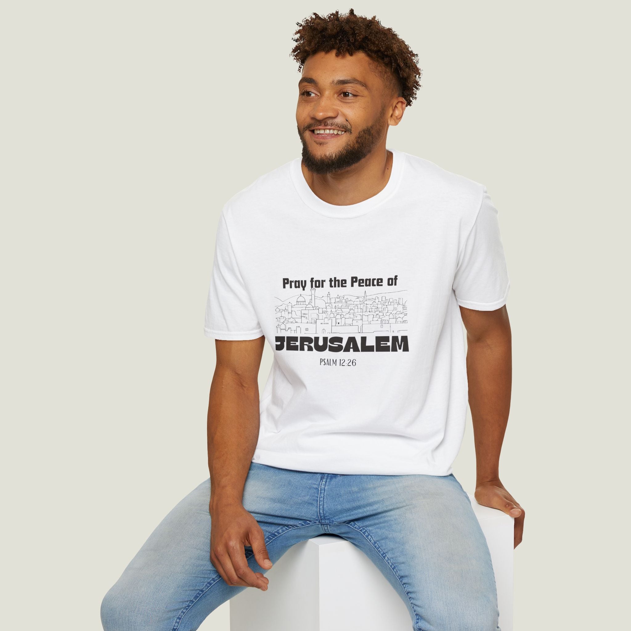 Pray For The Peace Of Jerusalem , Unisex T-Shirt
