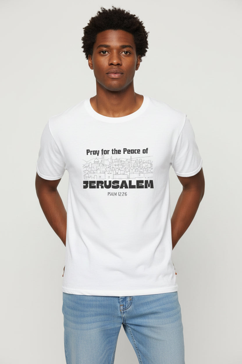 Pray For The Peace Of Jerusalem , Unisex T-Shirt