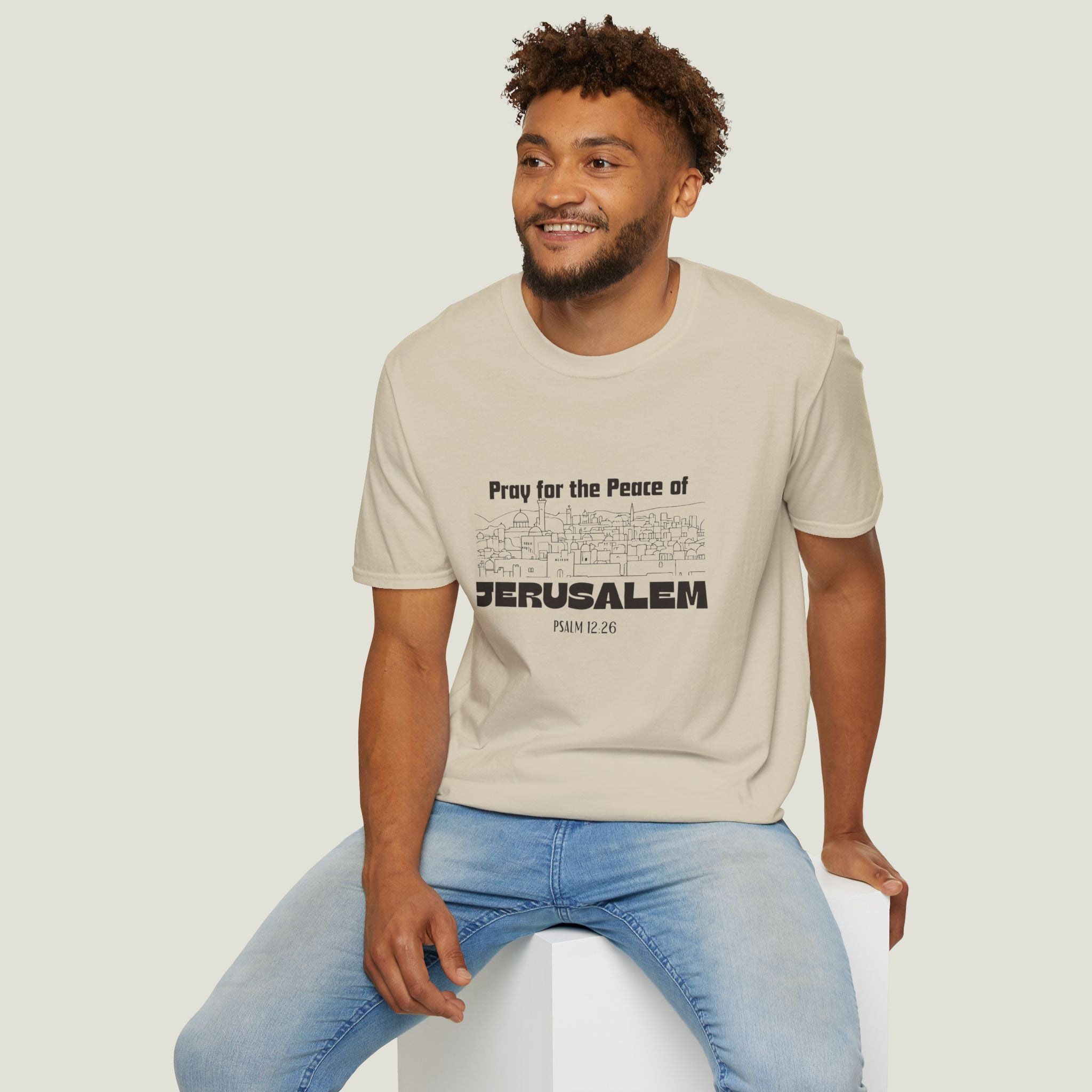 Pray For The Peace Of Jerusalem , Unisex T-Shirt
