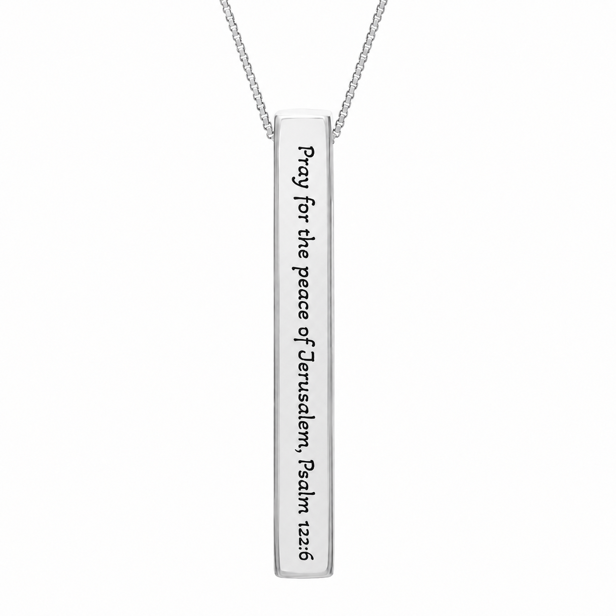 Pray For The Peace of Jerusalem, Neckless