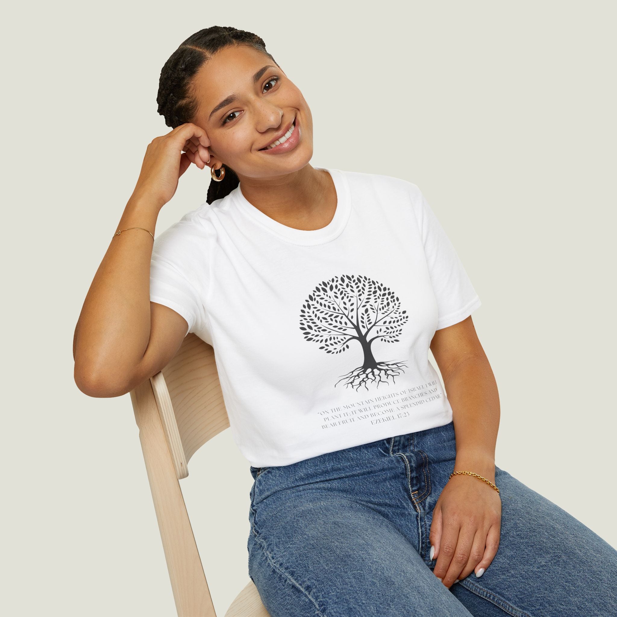 Ezekiel 17:23 Tree  Unisex T-shirt