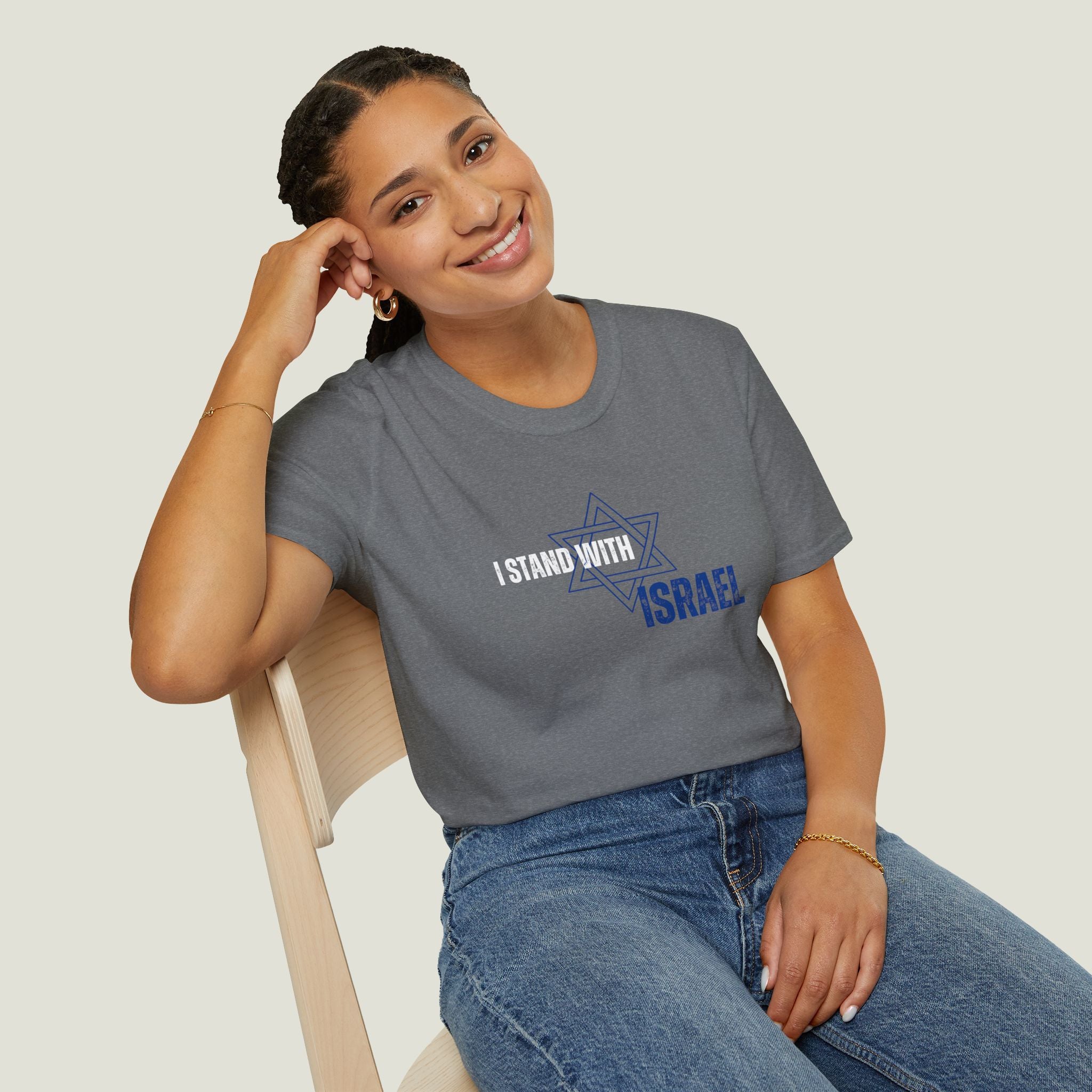 I Stand With Israel, Unisex T-Shirt