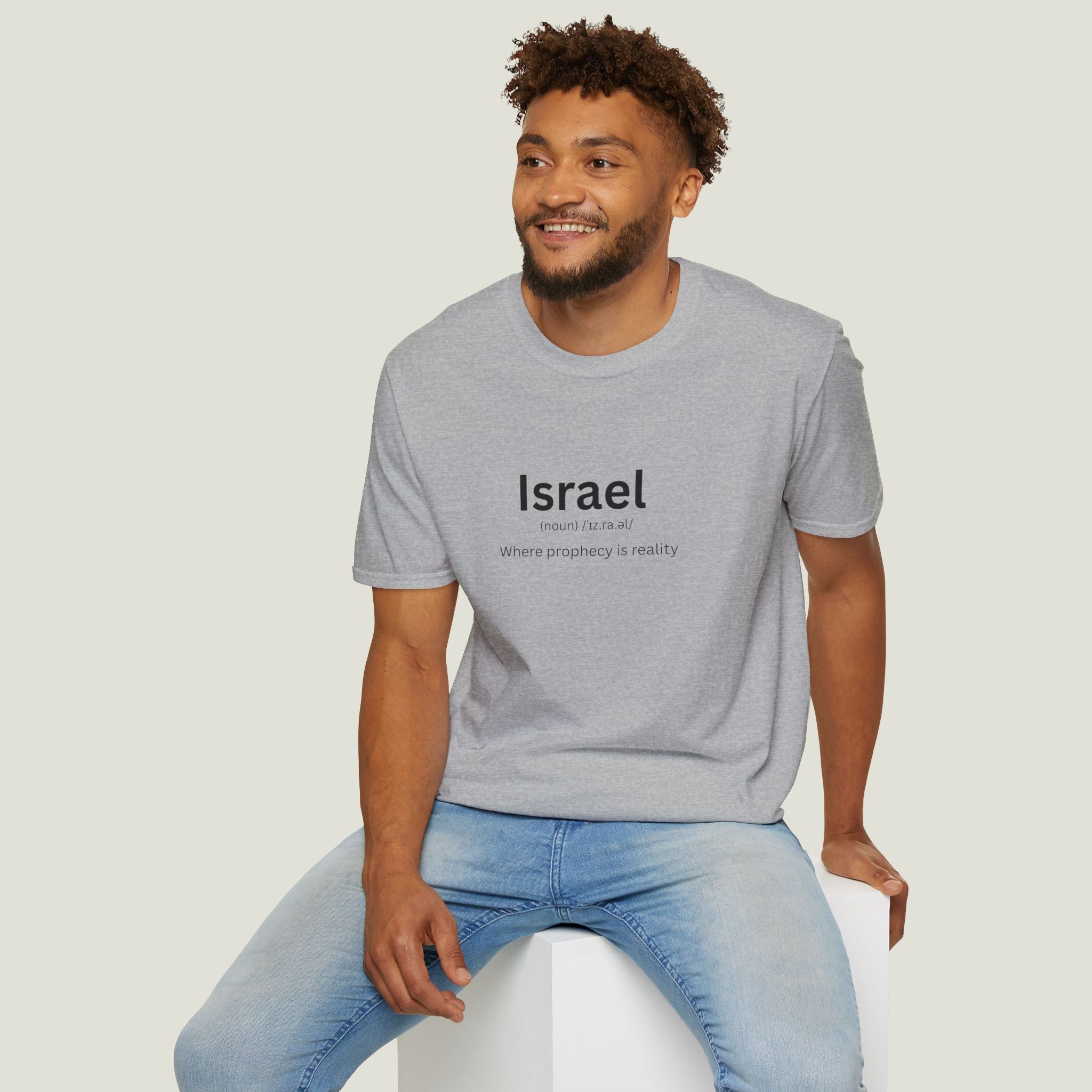 Israel Where prophecy is reality,  Unisex T-shirt