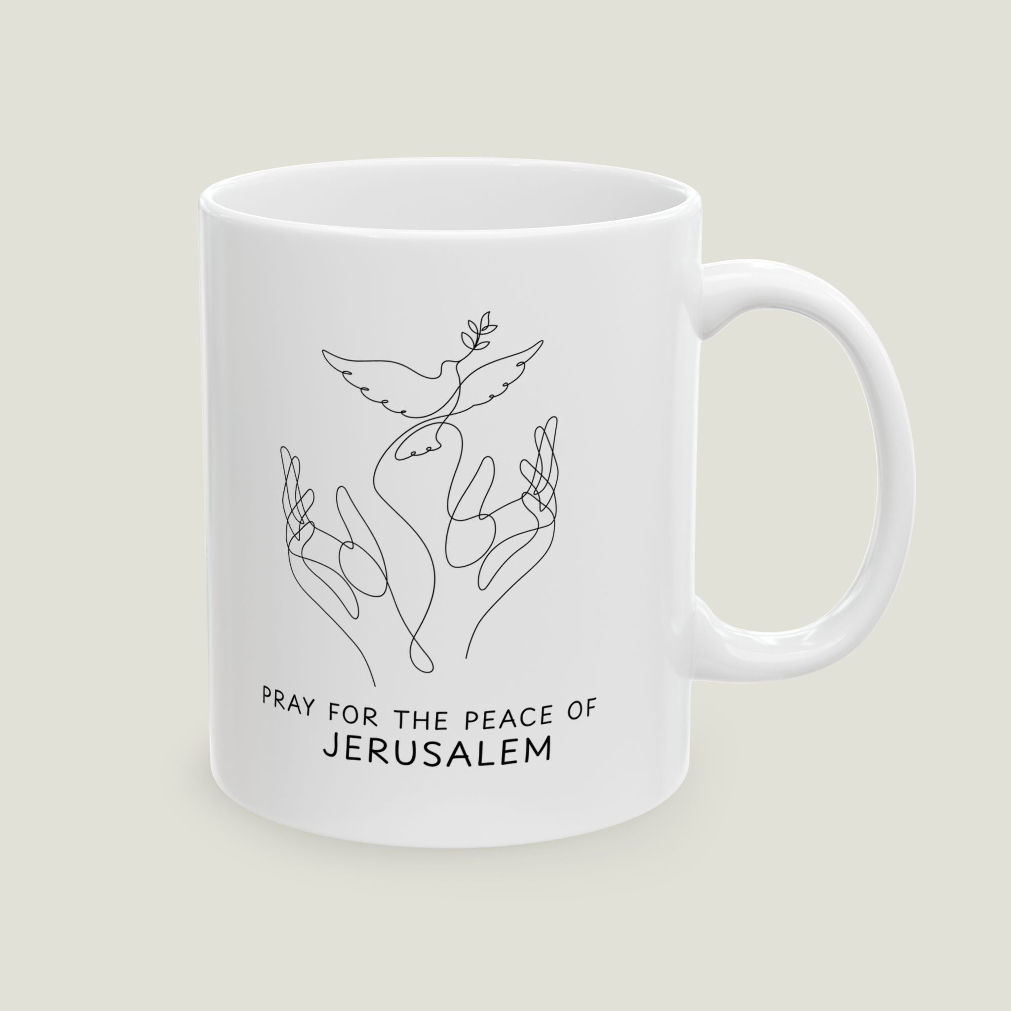 PPOJ  Dove Mug