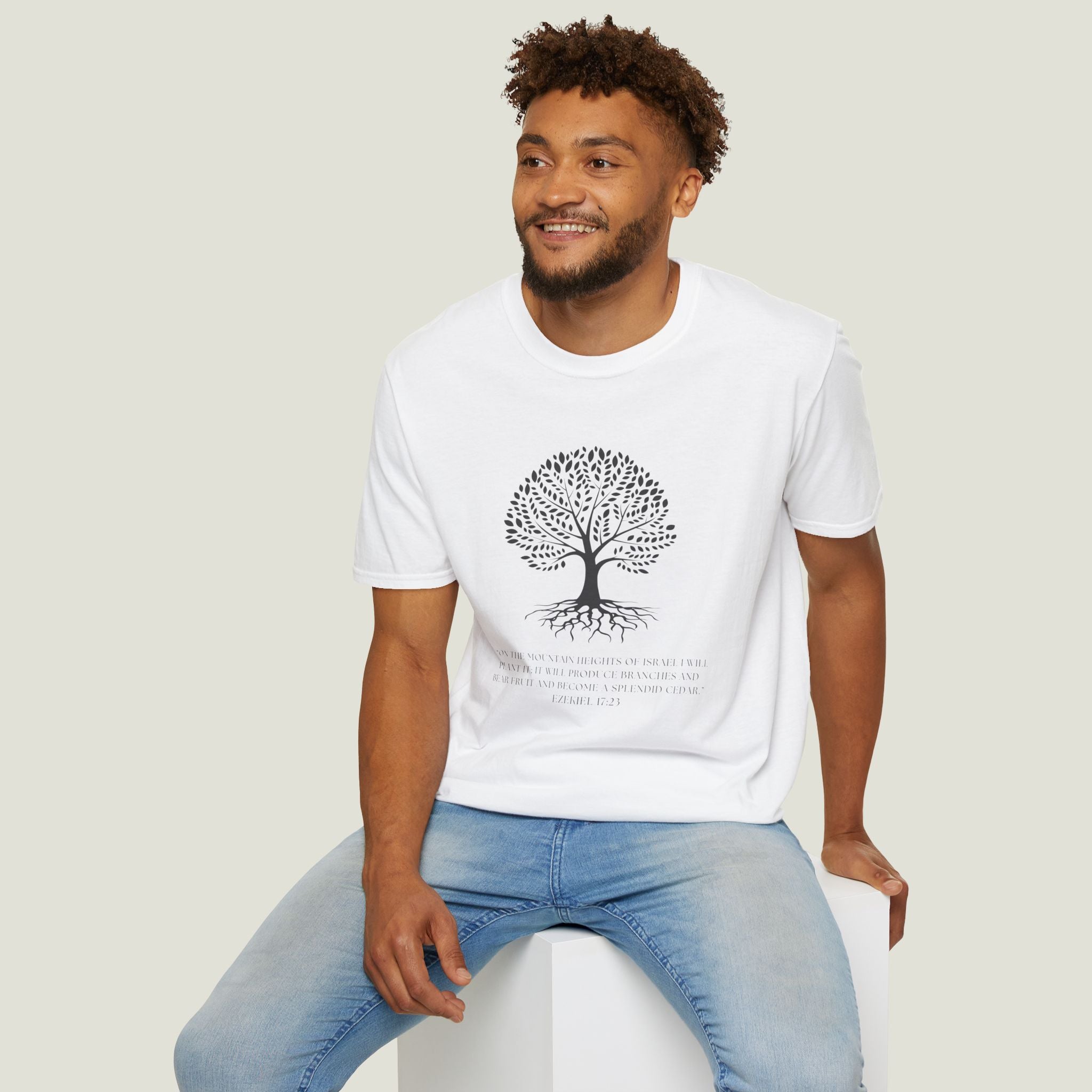 Ezekiel 17:23 Tree  Unisex T-shirt
