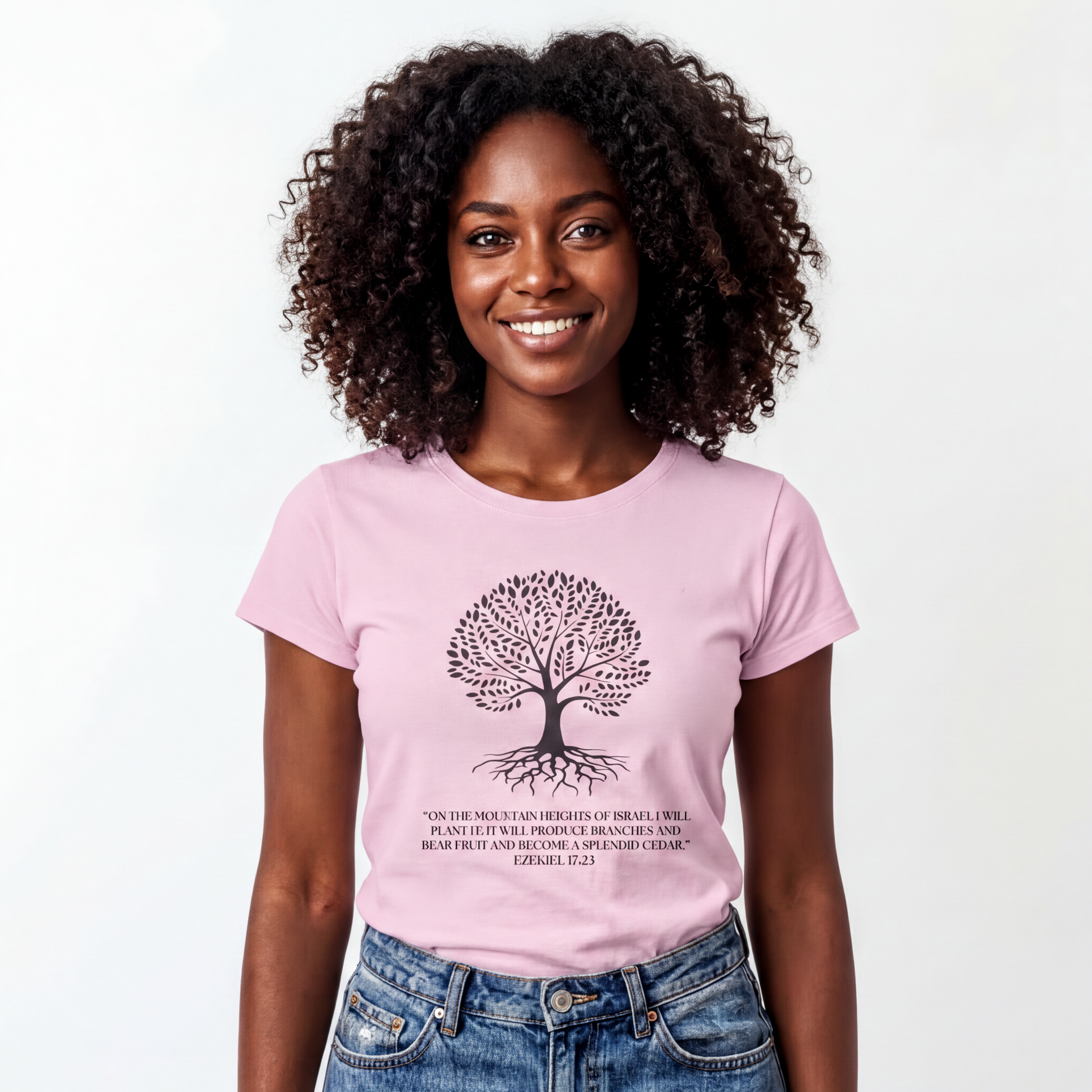 Ezekiel 17:23 Tree  Unisex T-shirt