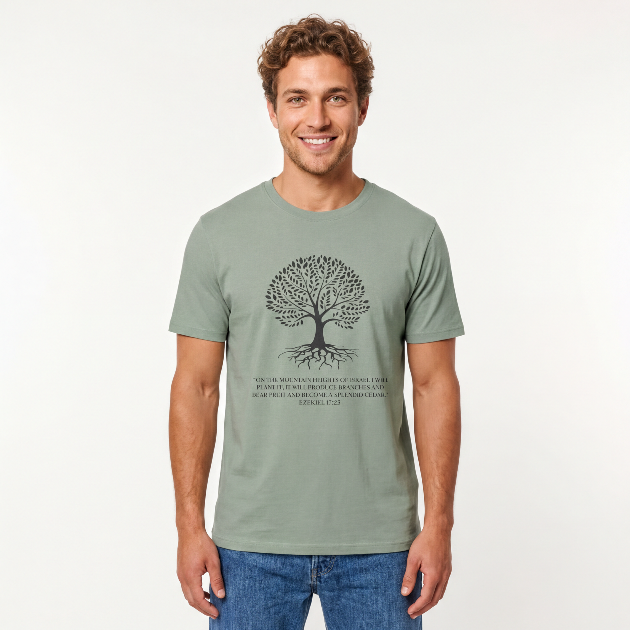 Ezekiel 17:23 Tree  Unisex T-shirt