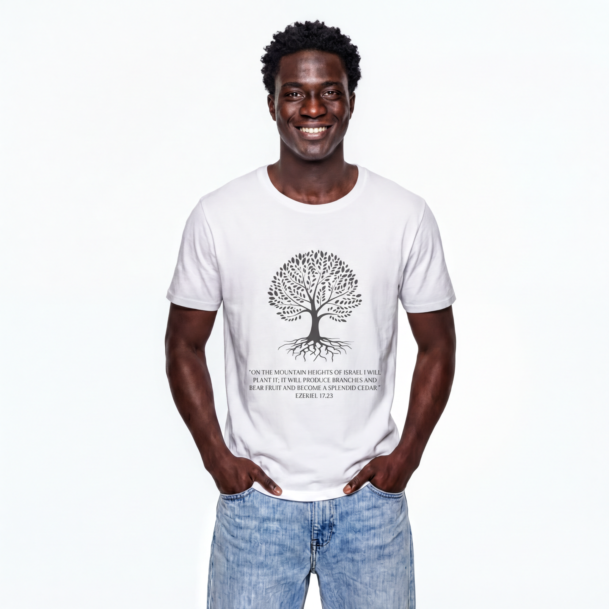 Ezekiel 17:23 Tree  Unisex T-shirt