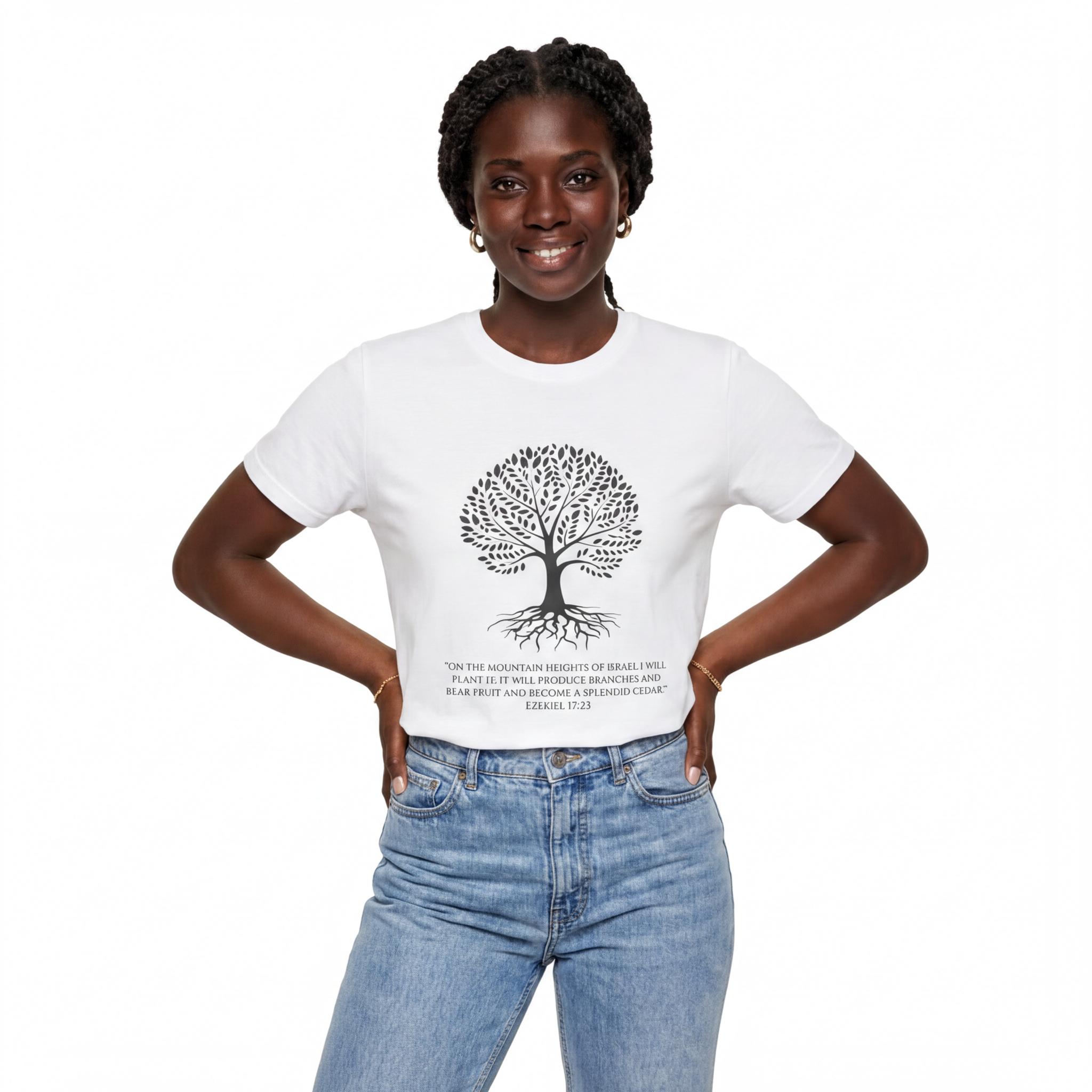 Ezekiel 17:23 Tree  Unisex T-shirt