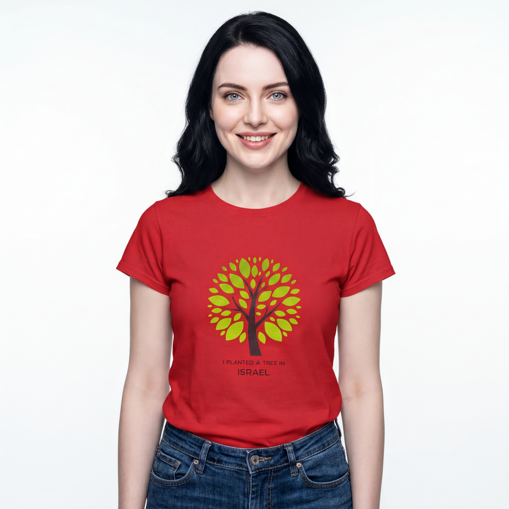 I Planted A tree in Israel,  Women's T-Shirt