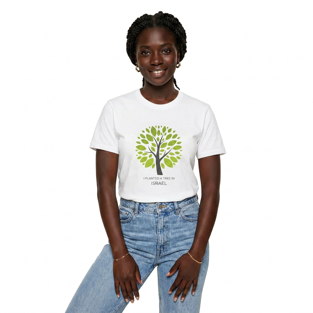 I Planted A tree in Israel,  Women's T-Shirt