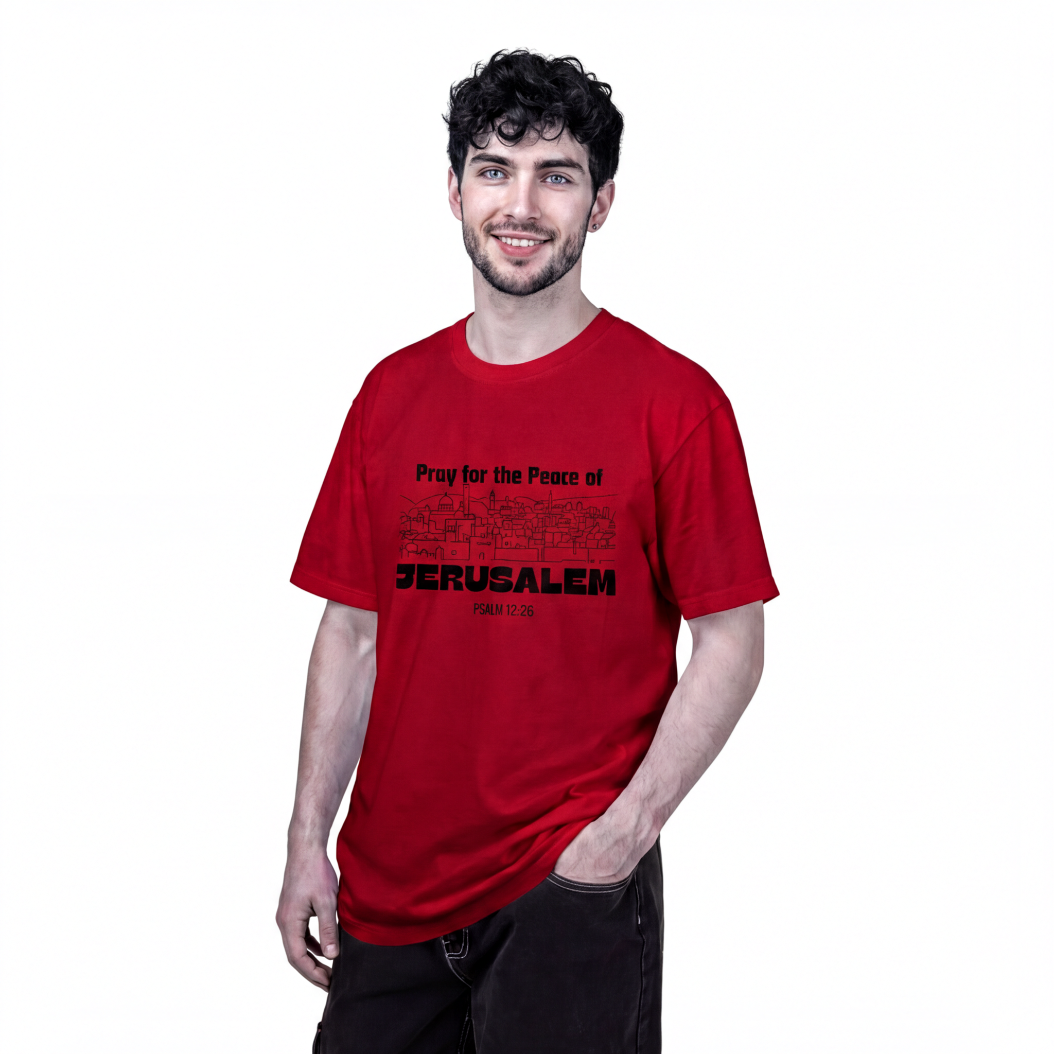 Pray For The Peace Of Jerusalem , Unisex T-Shirt