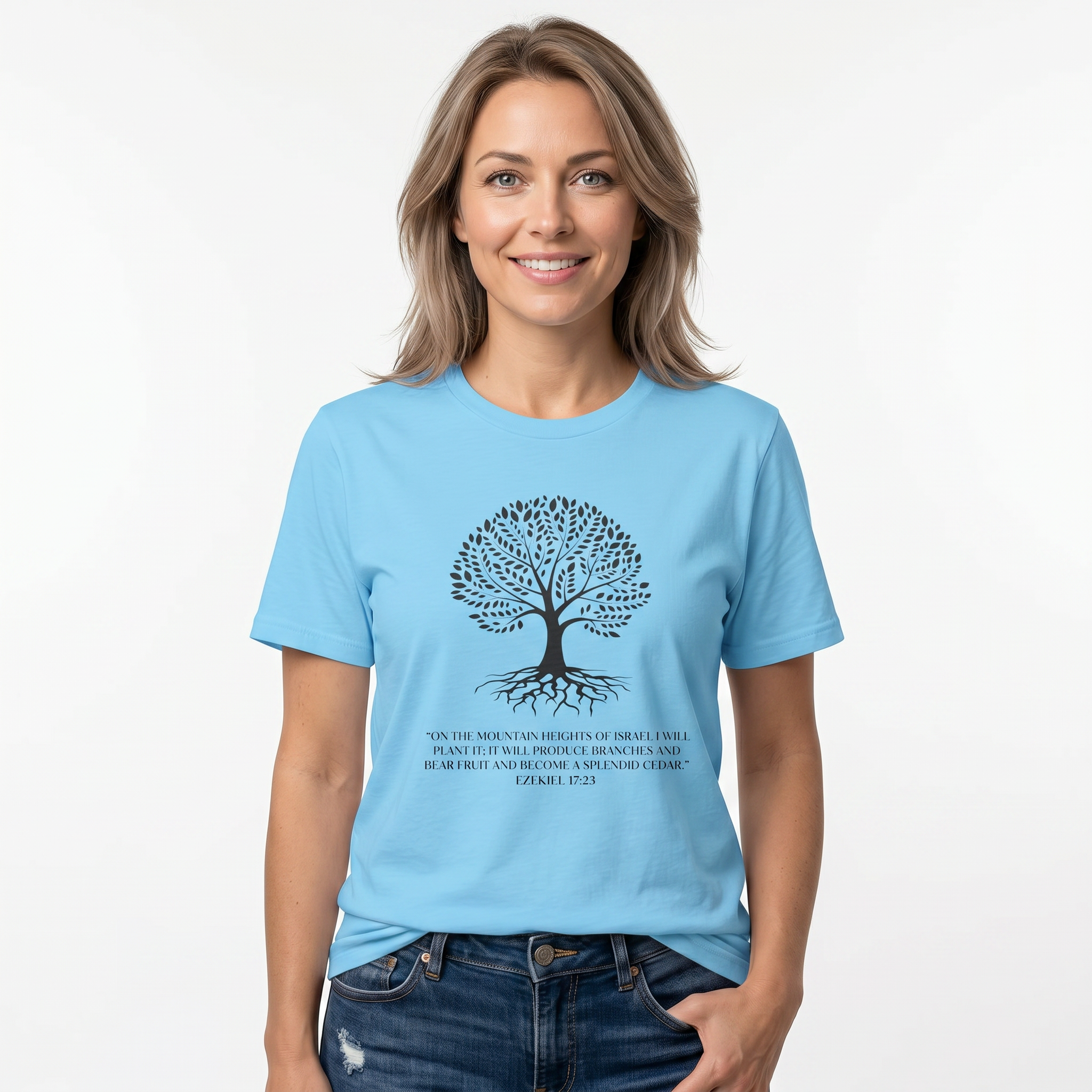 Ezekiel 17:23 Tree  Unisex T-shirt