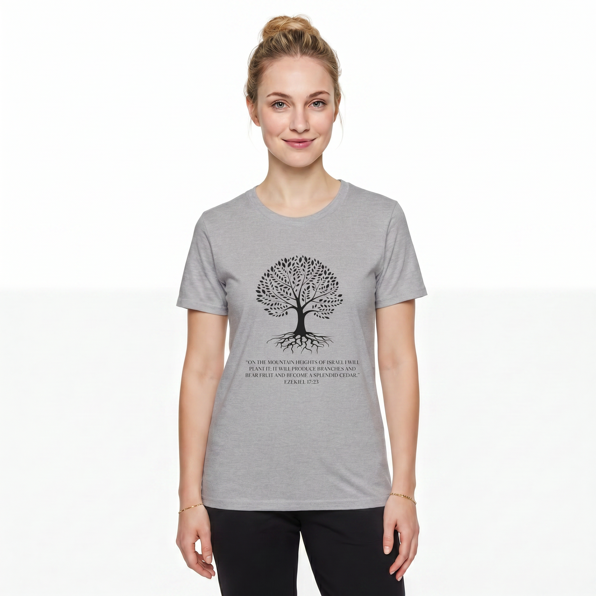 Ezekiel 17:23 Tree  Unisex T-shirt