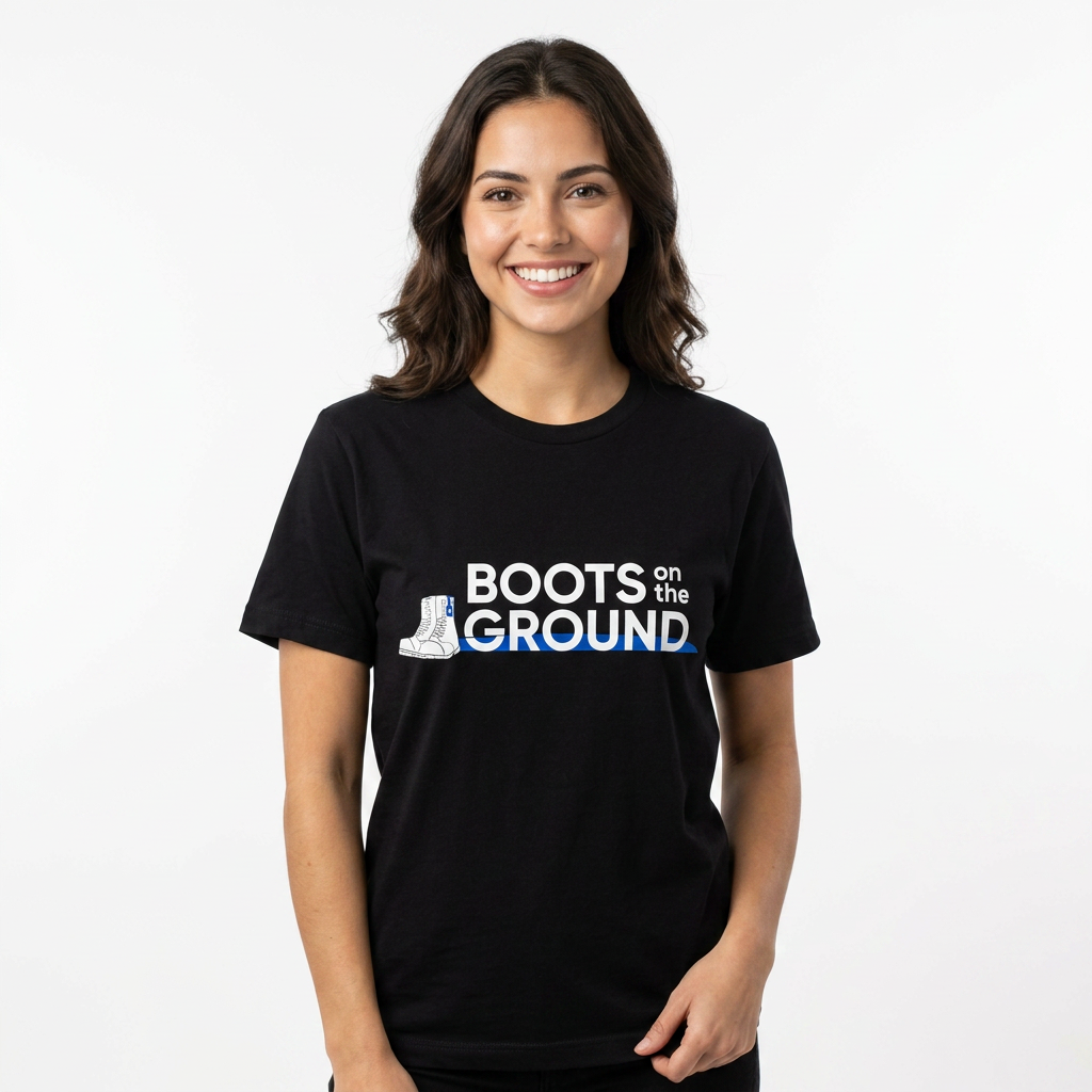 Boots On The Ground,  Unisex T-shirt