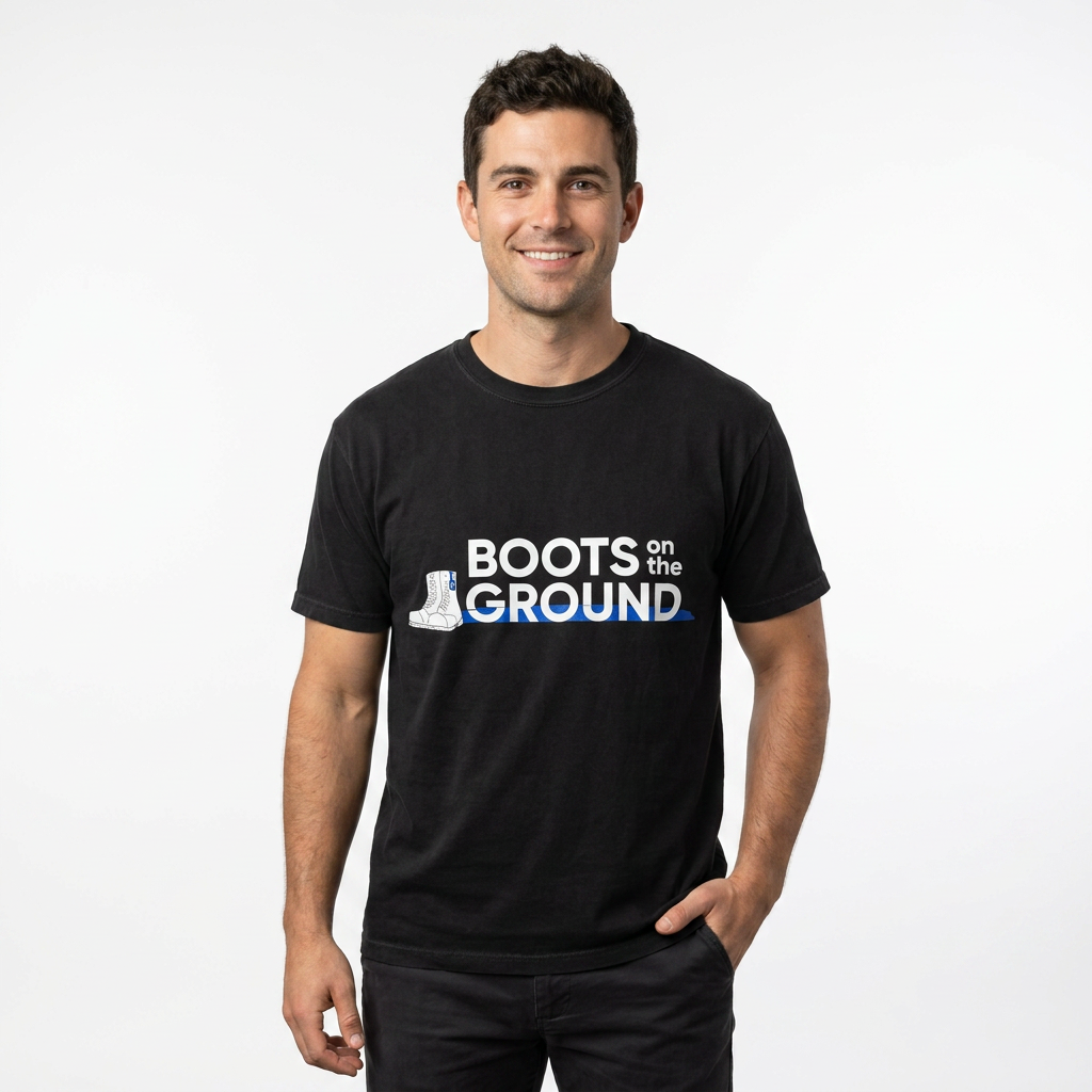 Boots On The Ground,  Unisex T-shirt