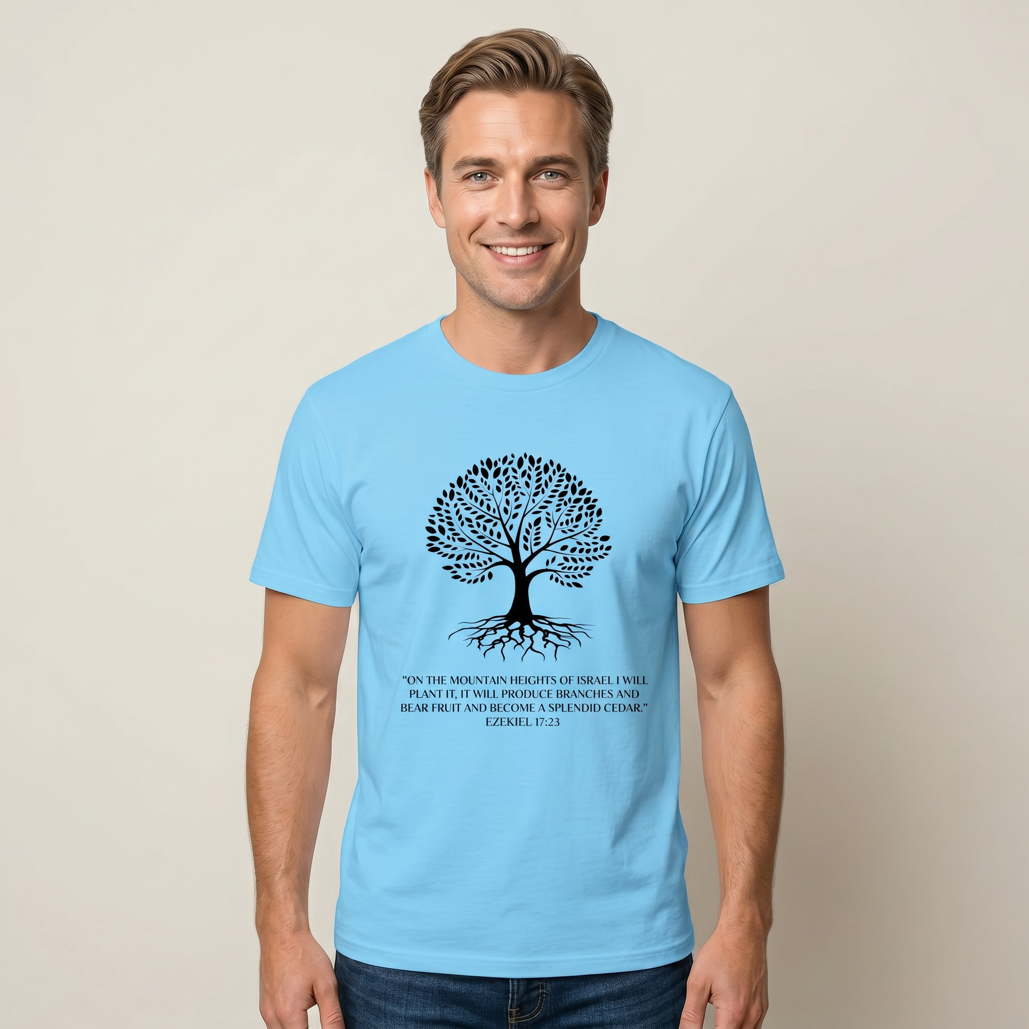 Ezekiel 17:23 Tree  Unisex T-shirt